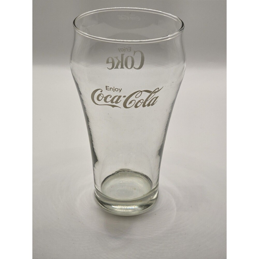 Vintage Style Coca-Cola “Enjoy Coke” 5 Inch Soda Fountain Drinking Glass